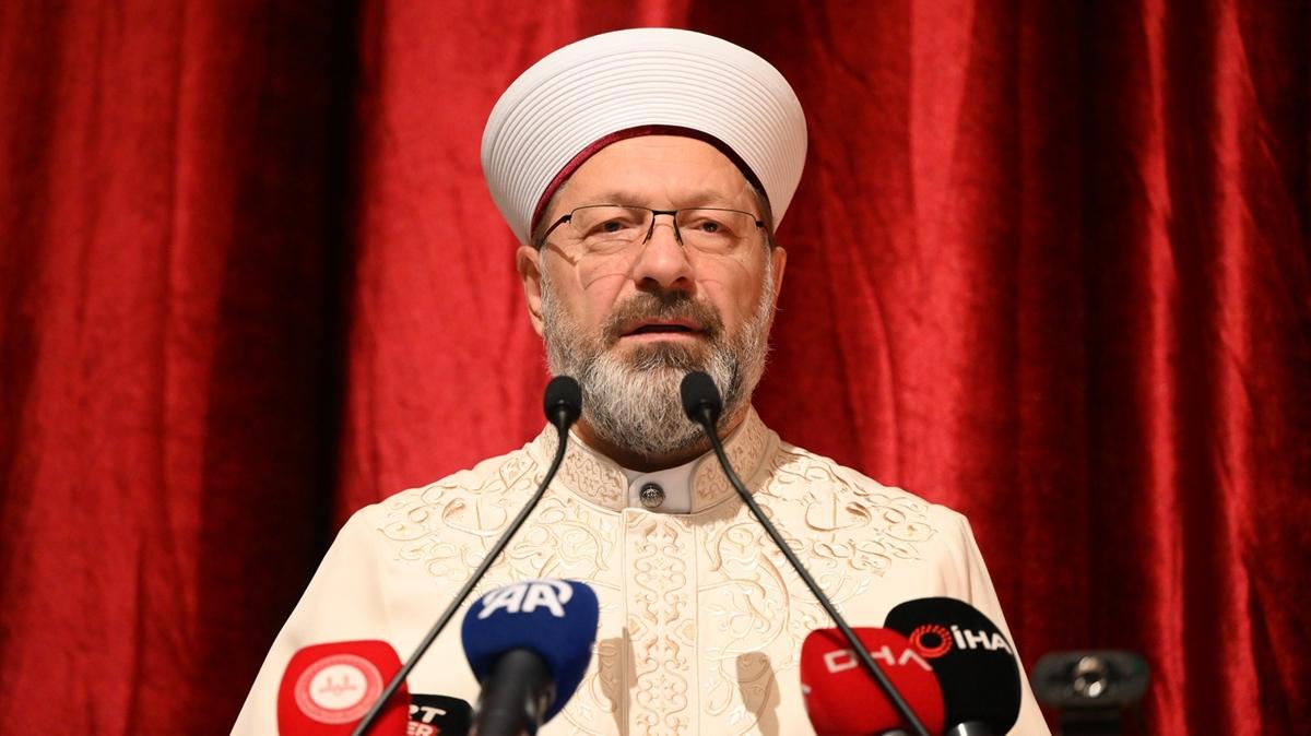 Diyanet leri Bakan Erba: Zarar korkun boyutlara ulat 