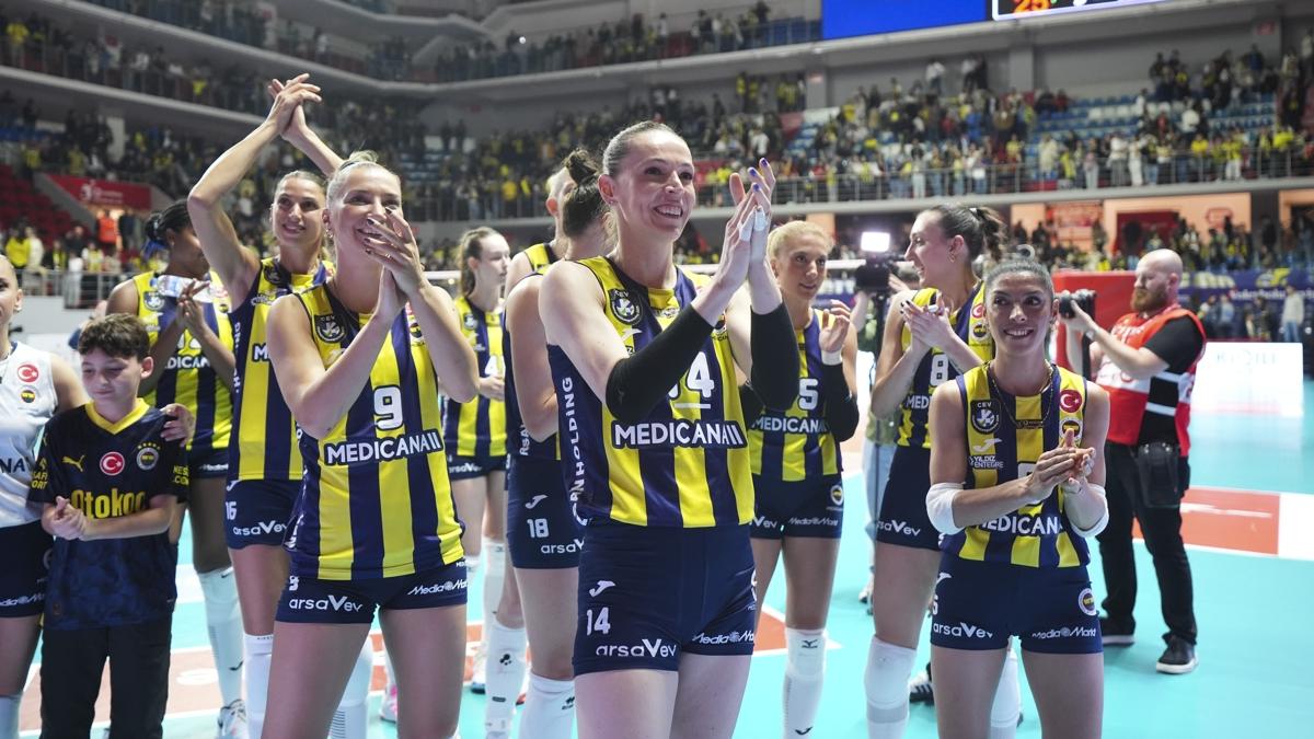 Fenerbahe Medicana'nn CEV ampiyonlar Ligi serveni balyor