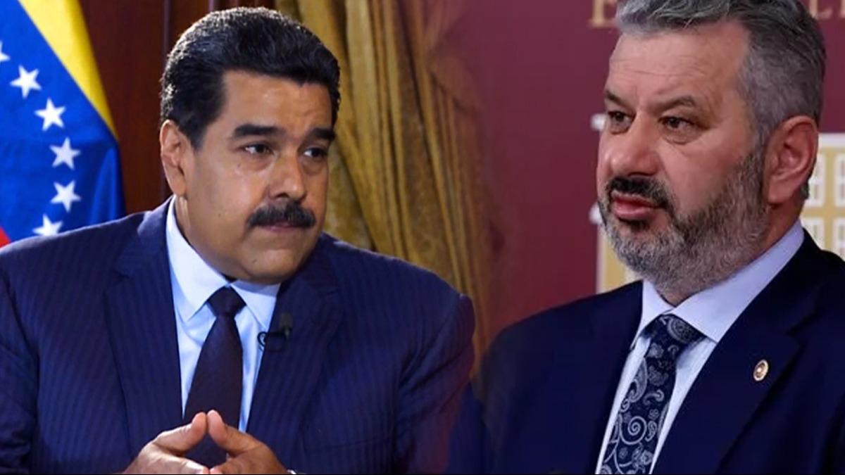 Maduro, TBMM dare Amiri Turan ve beraberindeki heyeti arlad: Siyonizm'e kar ortak mesaj