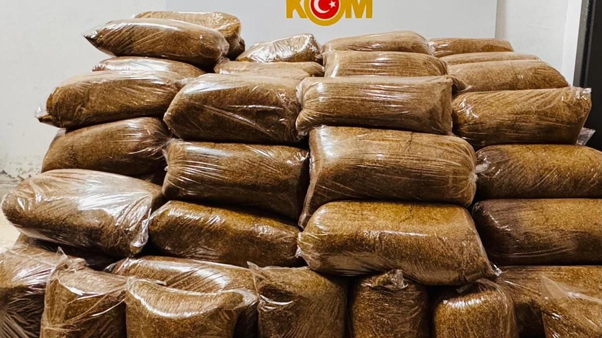 Samsun'da kaaklara byk darbe! 475 kilo kaak ttn ele geirildi