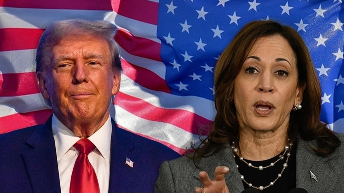 ABD'de nefes kesen seim yar! Trump m, Harris mi?