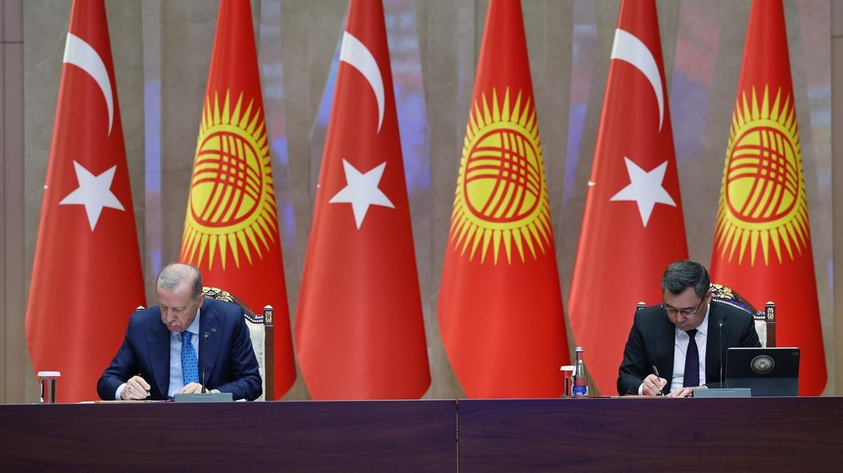 Trkiye ile Krgzistan arasnda yeni anlama