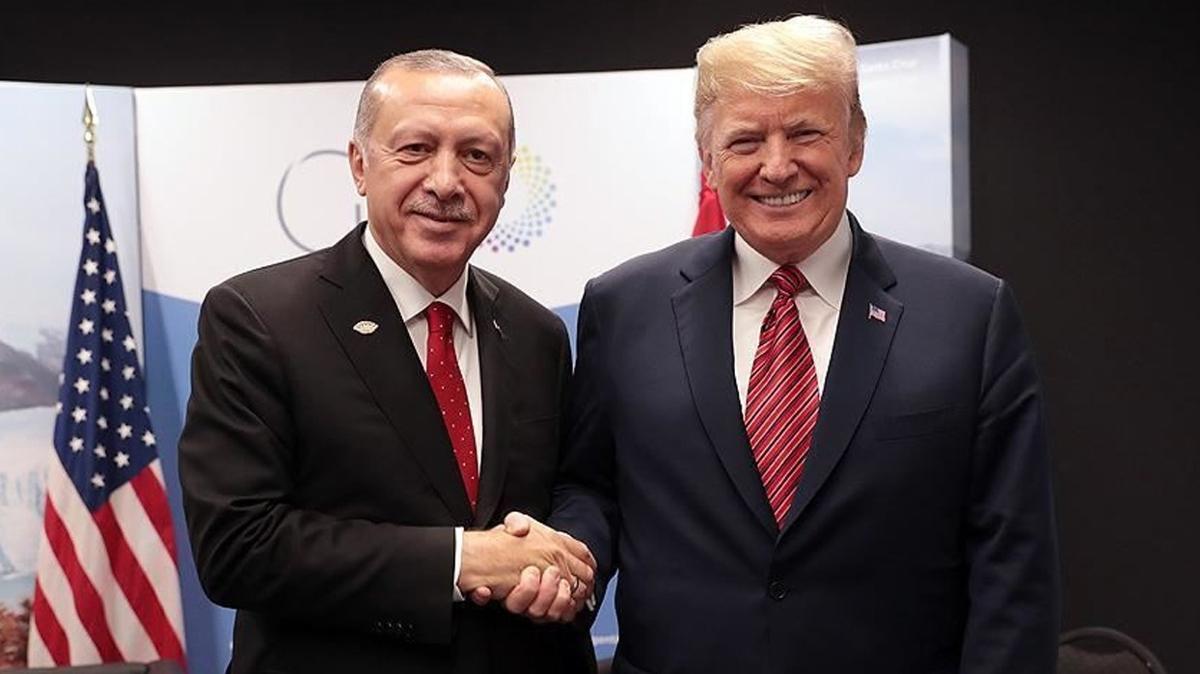 Cumhurbakan Erdoan'dan Trump'a tebrik telefonu:  birlii gelitirme temennisi