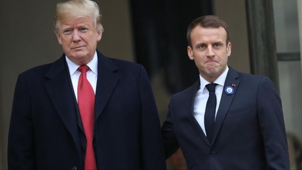 Trump'n seim zaferi Macron'u endielendirdi: Gvenliimizi sonsuza kadar Amerikallara devretmemeliyiz