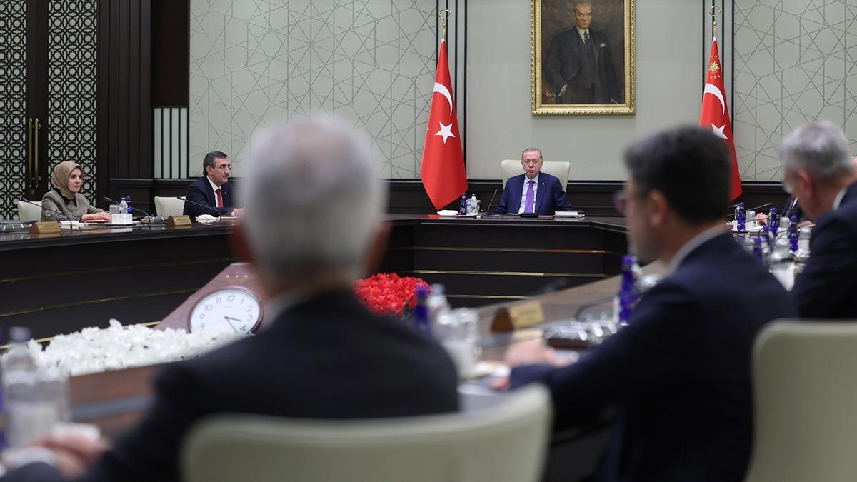 Cumhurbakanl Kabinesi toplanyor! 9 yl sonra bir ilk