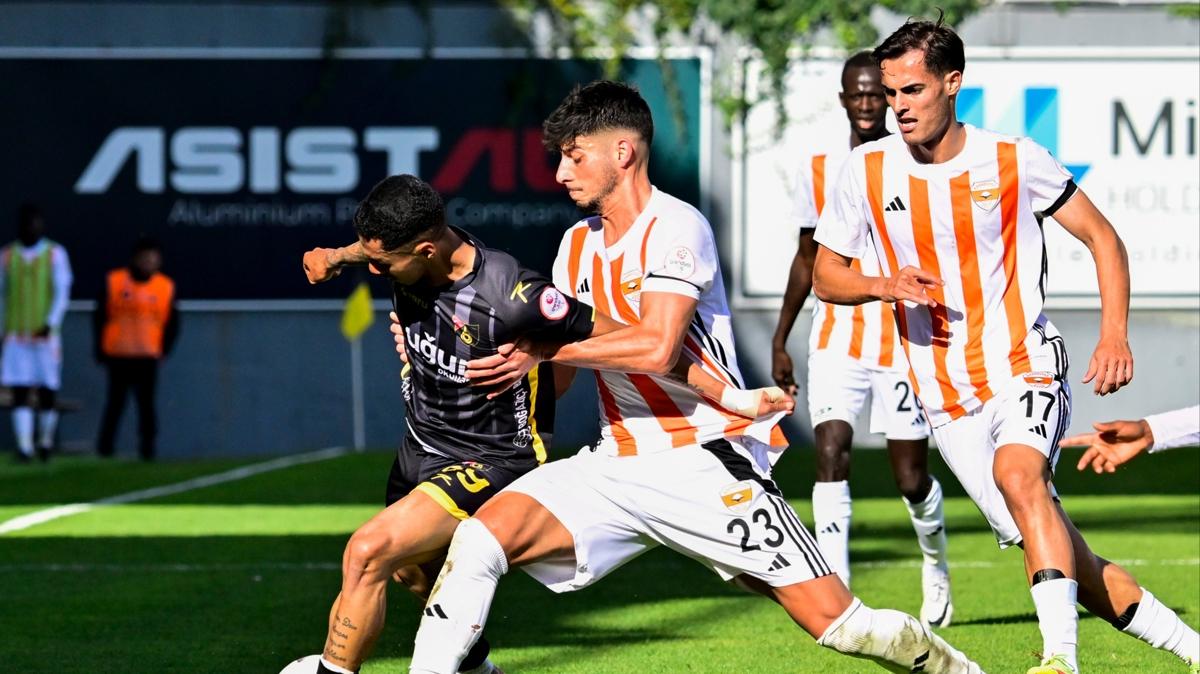 stanbulspor ile Adanaspor mandan gol sesi kmad