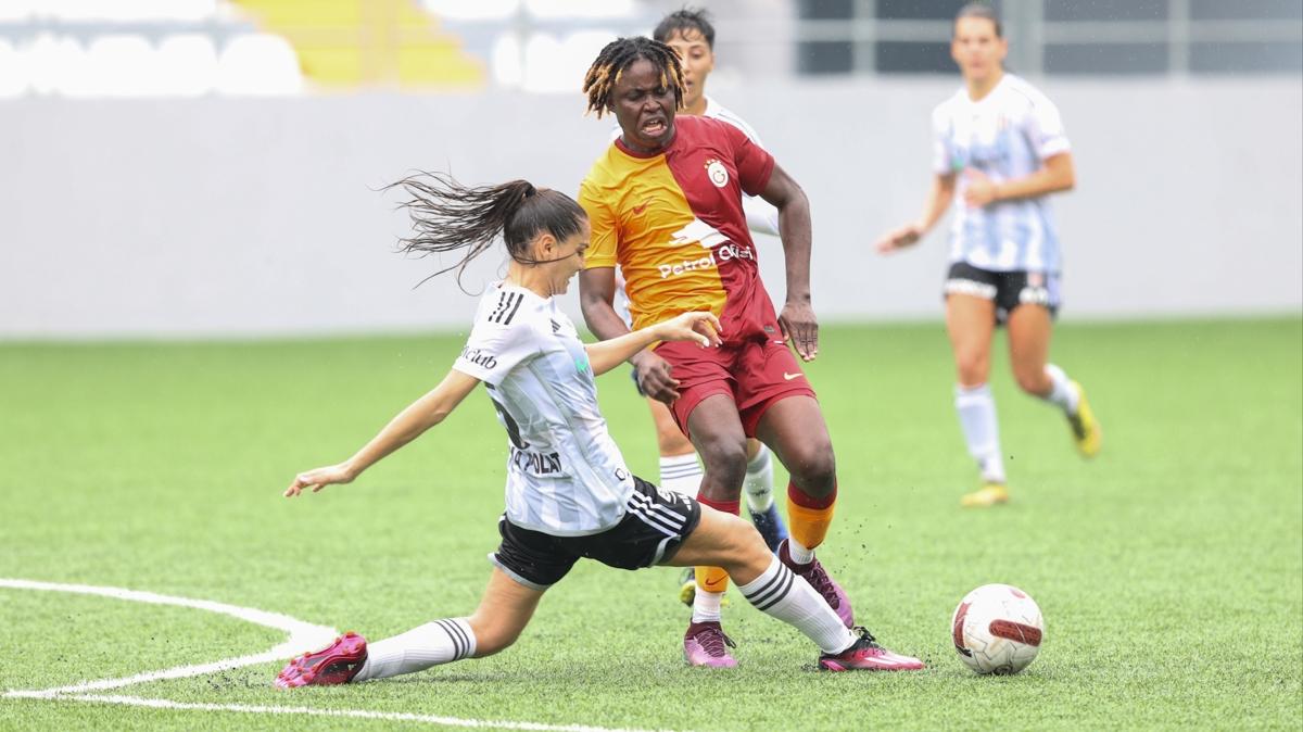 Kadn futbolunda derbi heyecan! Beikta'n konuu Galatasaray