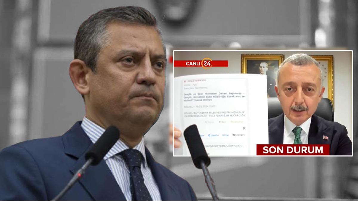 zgr zel'in Kocaeli' iddialar 24 TV'de cevap buldu: Kayaya tosladlar! CHP amur at izi kalsn' politikas m seyrediyor?