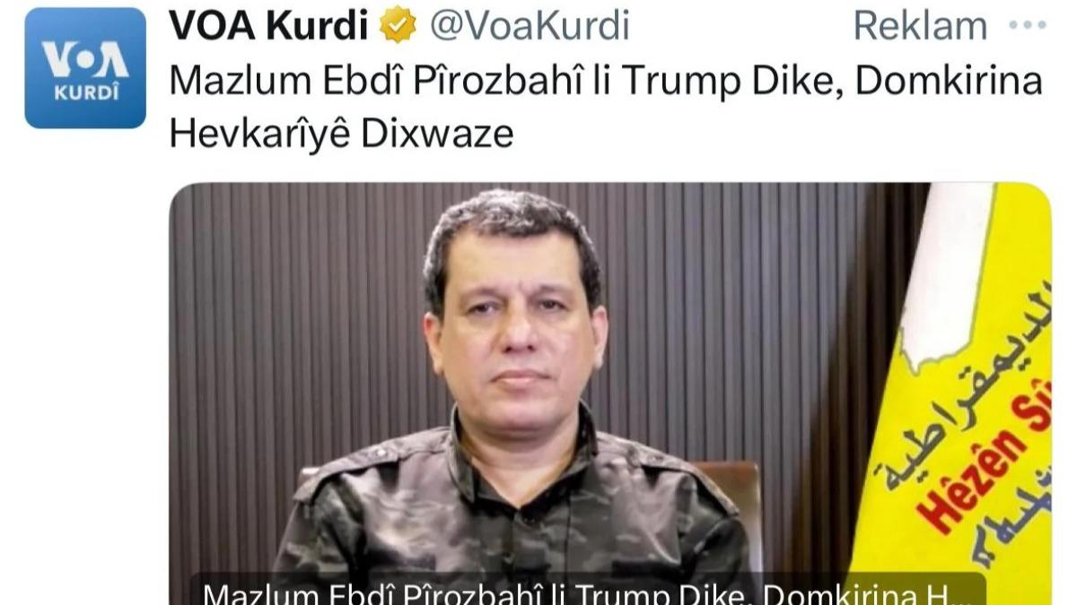 Terristba Mazlum, Trump'a sesini duyurmak iin reklam verdi