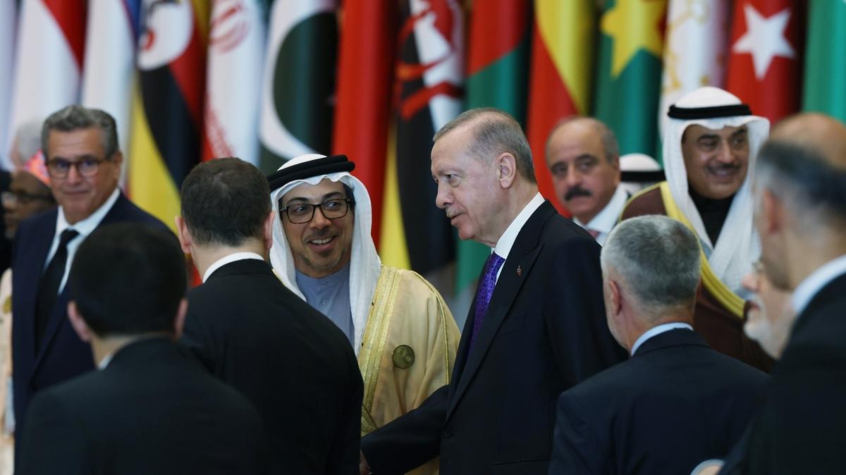 Bakan Erdoan Arap Ligi Olaanst Ortak Zirvesinde konutu: srail soykrm suu iliyor