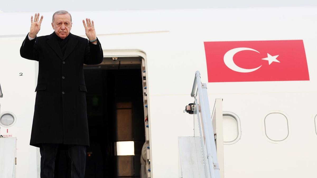 Cumhurbakan Erdoan, Suudi Arabistan'a geldi