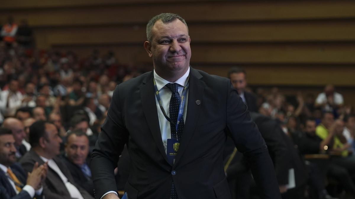 MKE Ankaragc Bakan smail Mert Frat'tan Faruk Koca aklamas