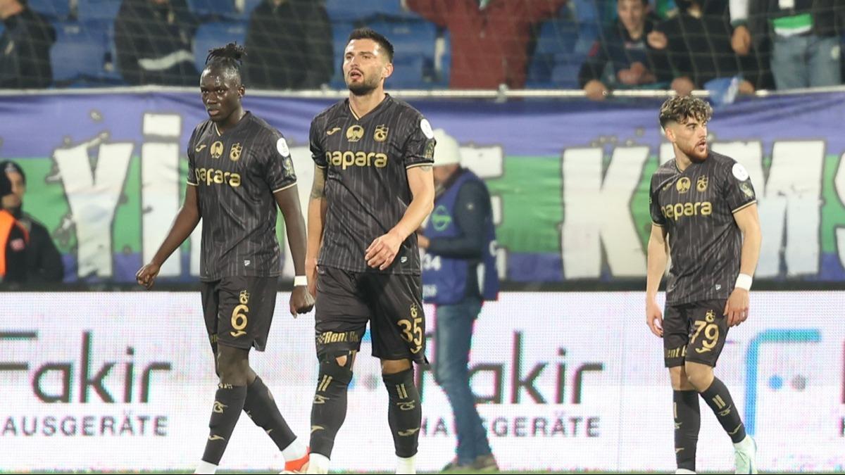 Son 8 sezonun en kt dnemi! Trabzonspor'da iler yolunda gitmiyor  