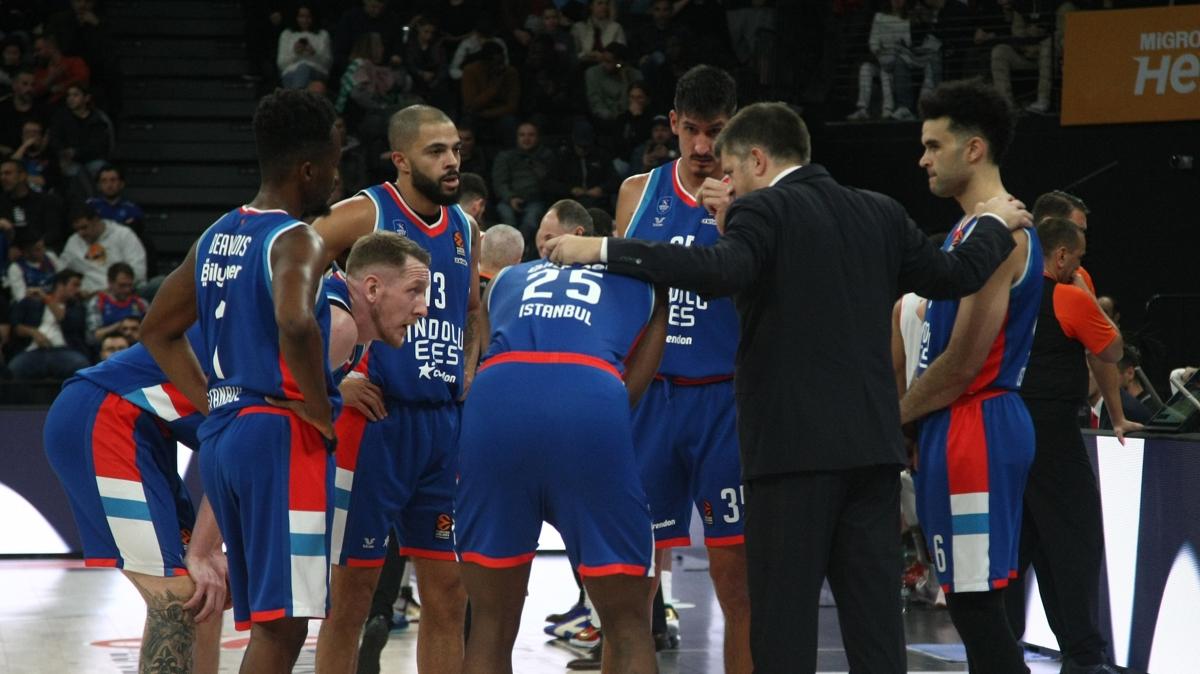 Anadolu Efes, Baskonia deplasmannda