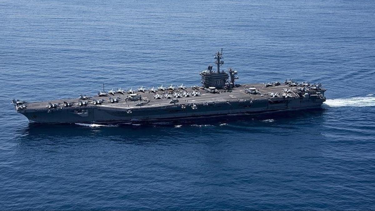 Husiler, uak gemisi USS Abraham Lincoln' seyir fzeleri ile hedef ald