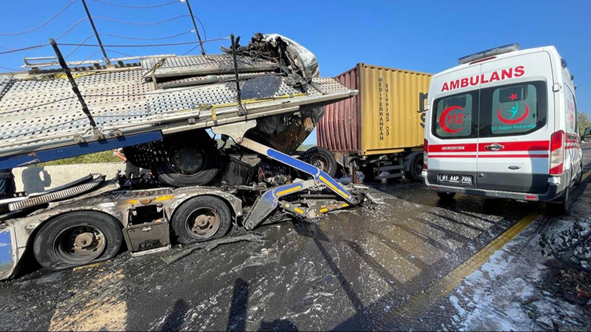 Kontrolden kan tr arampole devrildi, src hayatn kaybetti