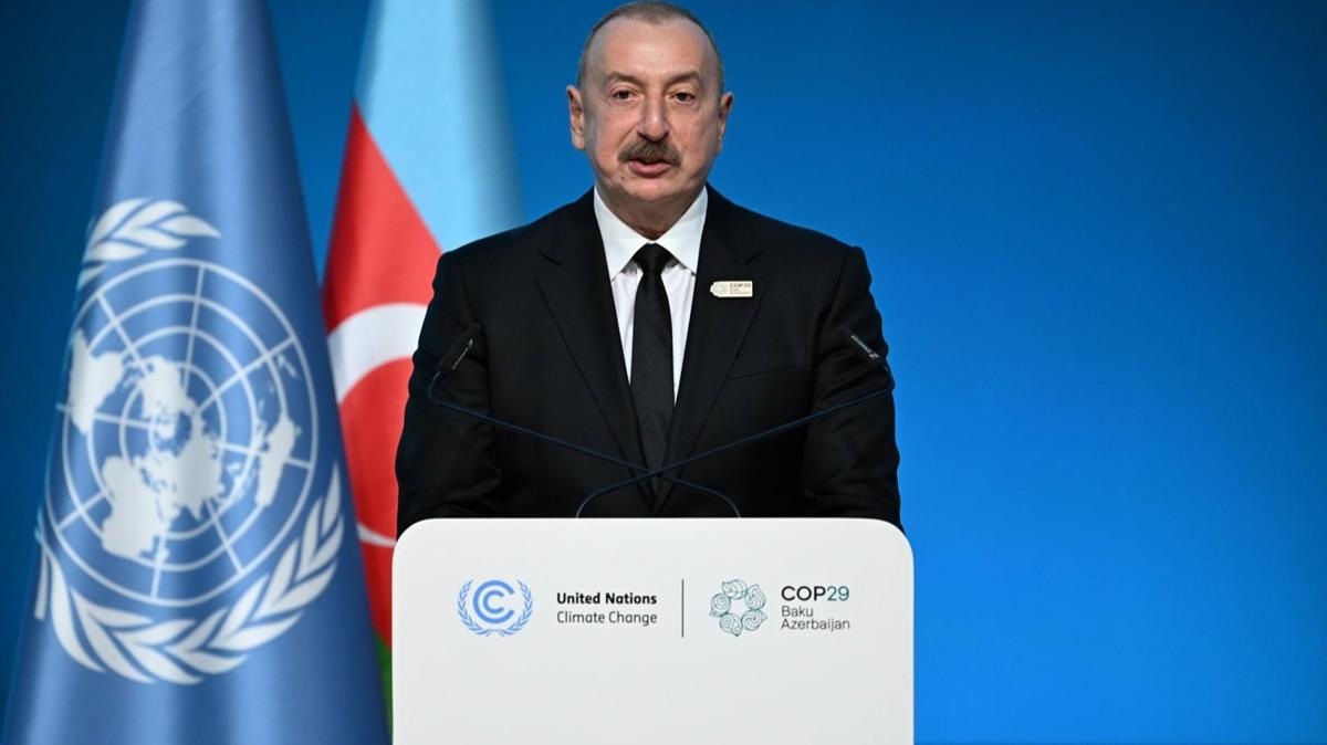 Aliyev'den ABD'ye ''petrol'' tepkisi: Kendinize bakn