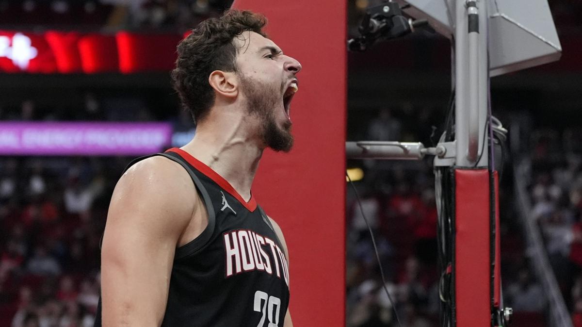 Alperen engn, Houston' tamaya devam ediyor! Bir double-double daha