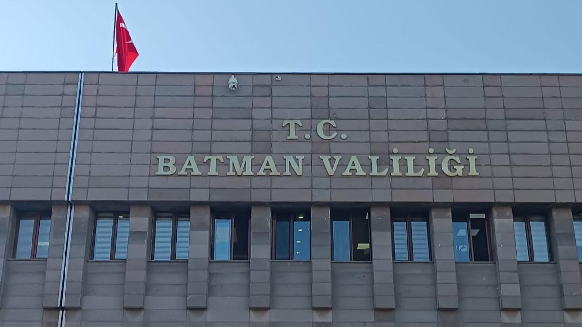 Batman Valilii'nden 10 gnlk eylem yasa karar