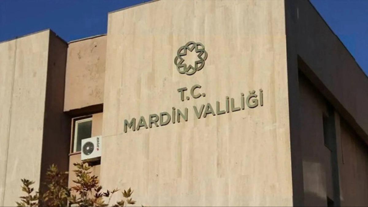 Mardin Valilii: 10 gn sreyle yasakland