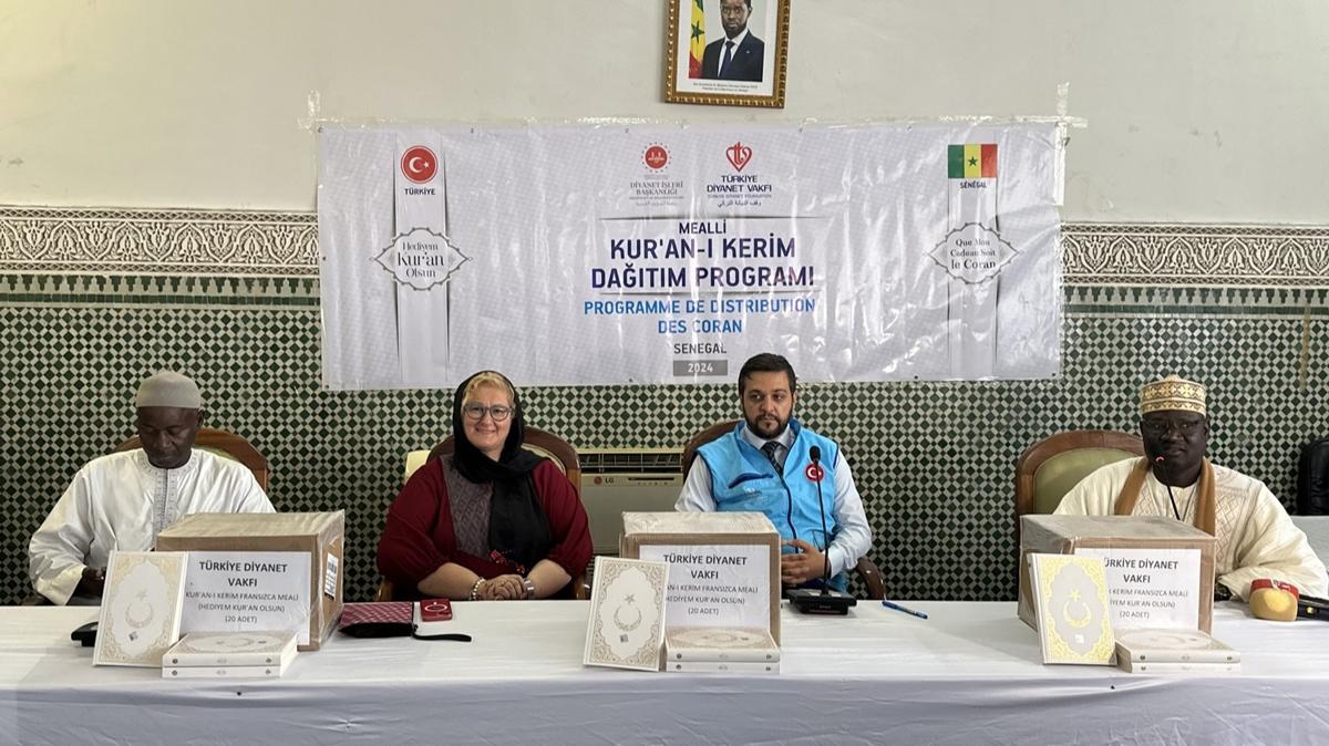 Trkiye Diyanet Vakf, Senegal'de Kur'an- Kerim yardmnda bulundu