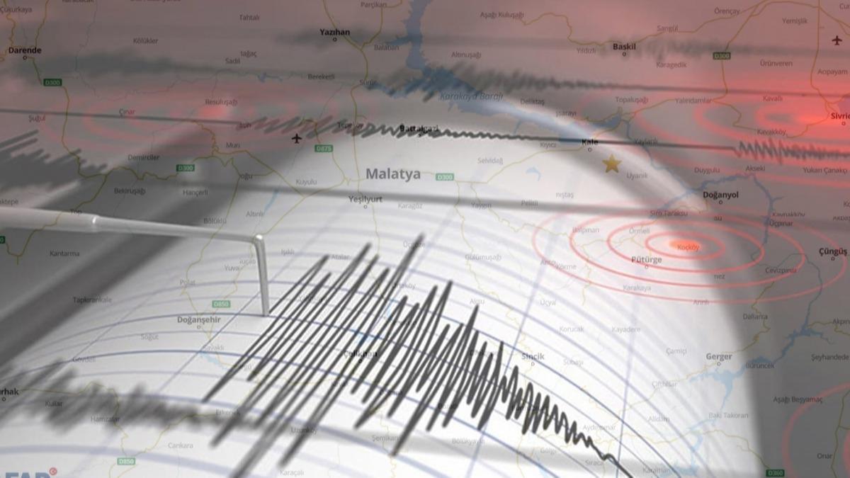 Malatya'da 4.9 byklnde deprem: evre ilerde de hissedildi 