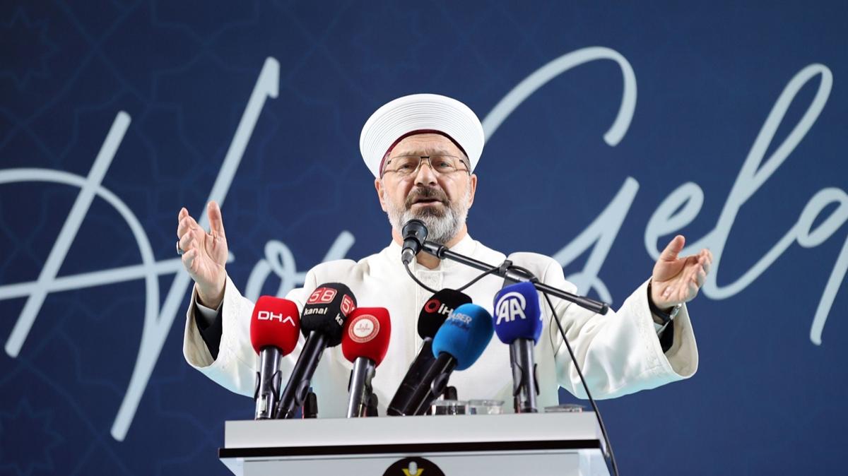 Erbaş, Hafızlık İcazet Töreni'nde konuştu