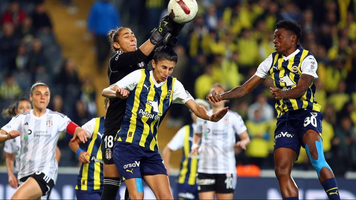 Kadn futbolunda derbi zaman: Fenerbahe-Beikta