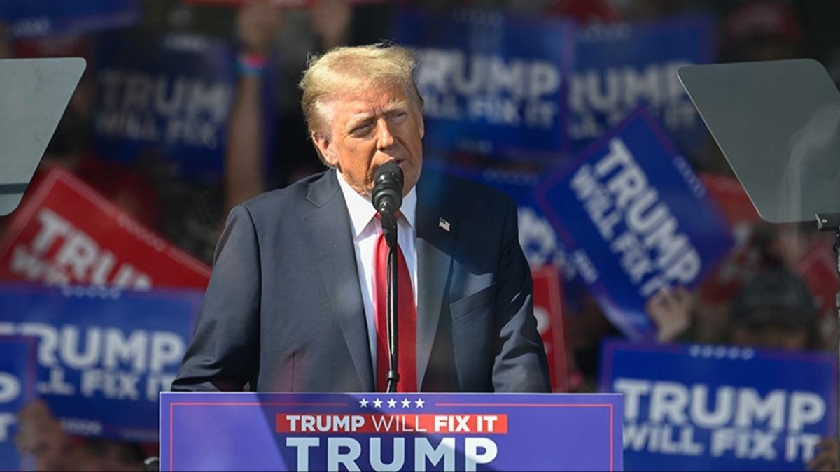 Trump, ABD'deki dzensiz gmenlerin snr d edilmesi iin orduyu kullanacak