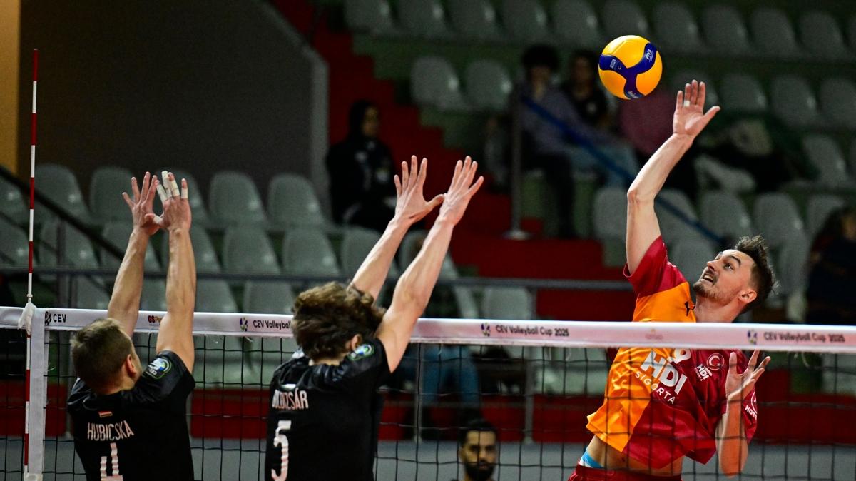 Galatasaray HDI Sigorta set vermeden kazand