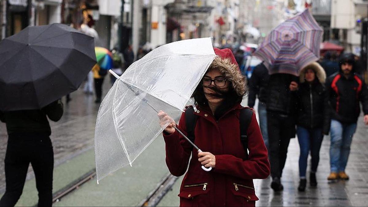 Meteoroloji 49 il iin uyard! Frtna ve saanak geliyor