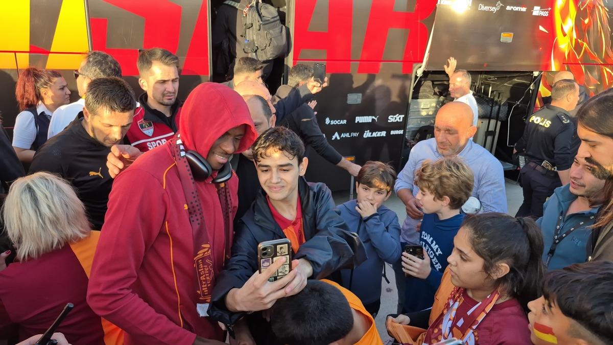 Bodrum'da Galatasaray'a cokulu karlama