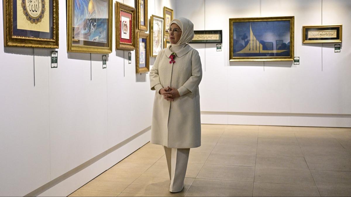 Emine Erdoan: Sanat, zamann tesine dokunan bir dil, kltr ise bizi biz yapan zdr