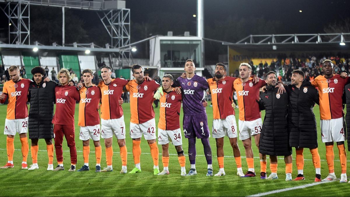 Aslan ampiyonluk yolunda hata yapmad! Galatasaray'dan tek goll galibiyet