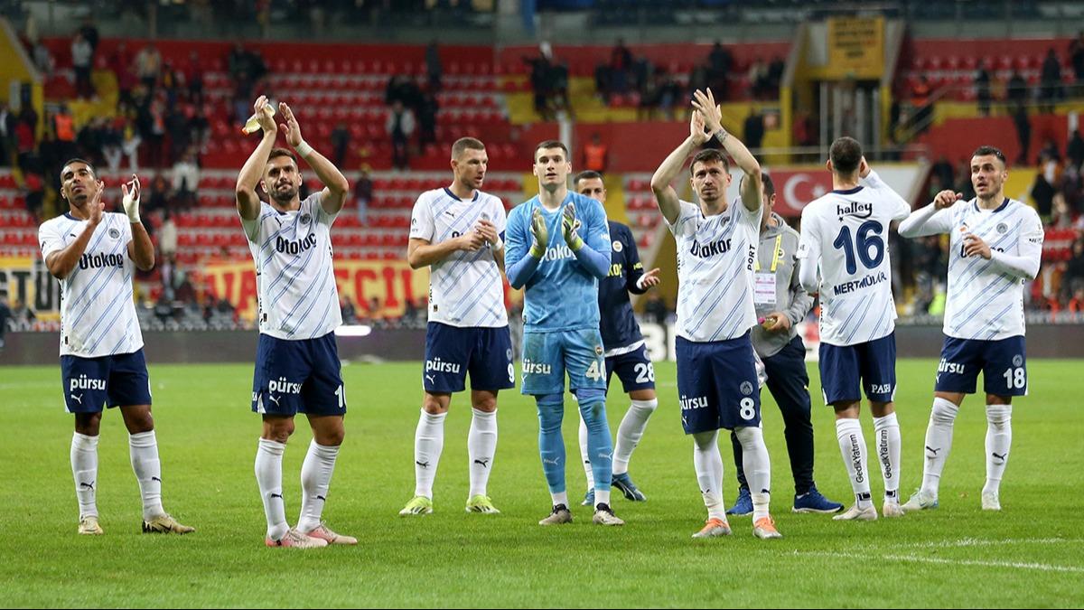 Fenerbahe'den gol yamuru! Kayseri'de bol goll gece