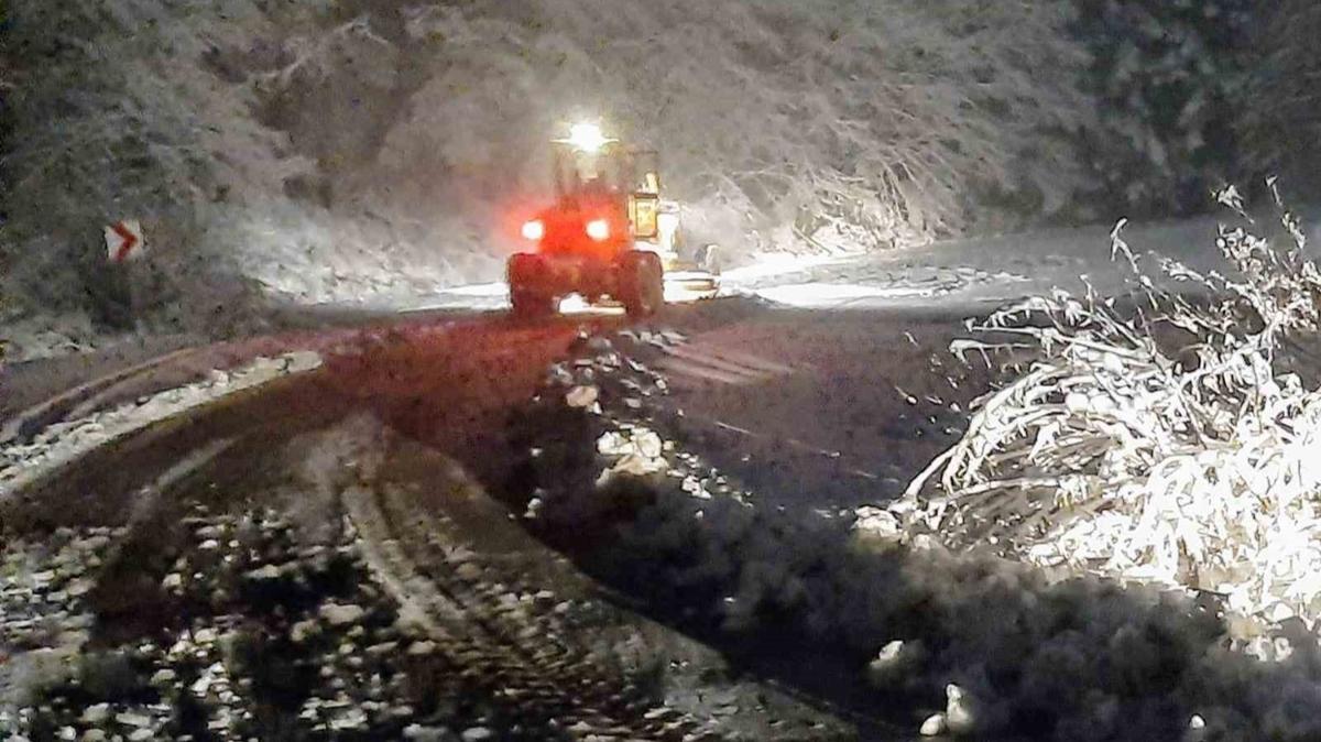 Bolu'da yaylada mahsur kalanlar kurtarld