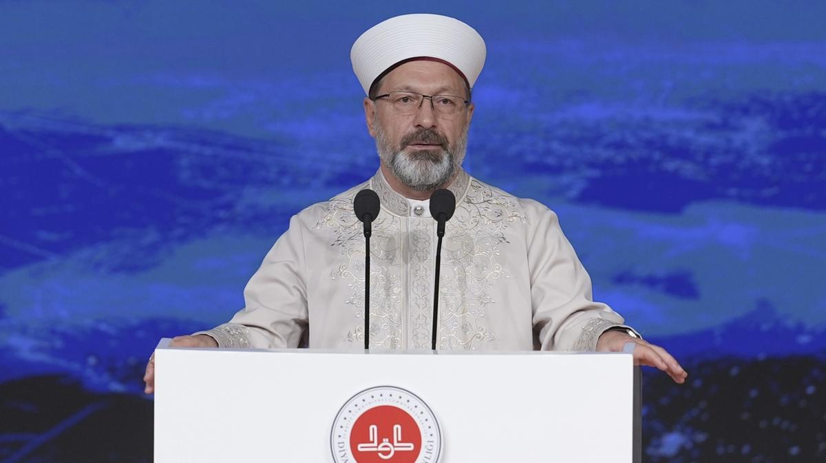 Diyanet leri Bakan Erba: Yapay zekadaki hzl gelimeler ciddi almalar yapmamz gerektiriyor