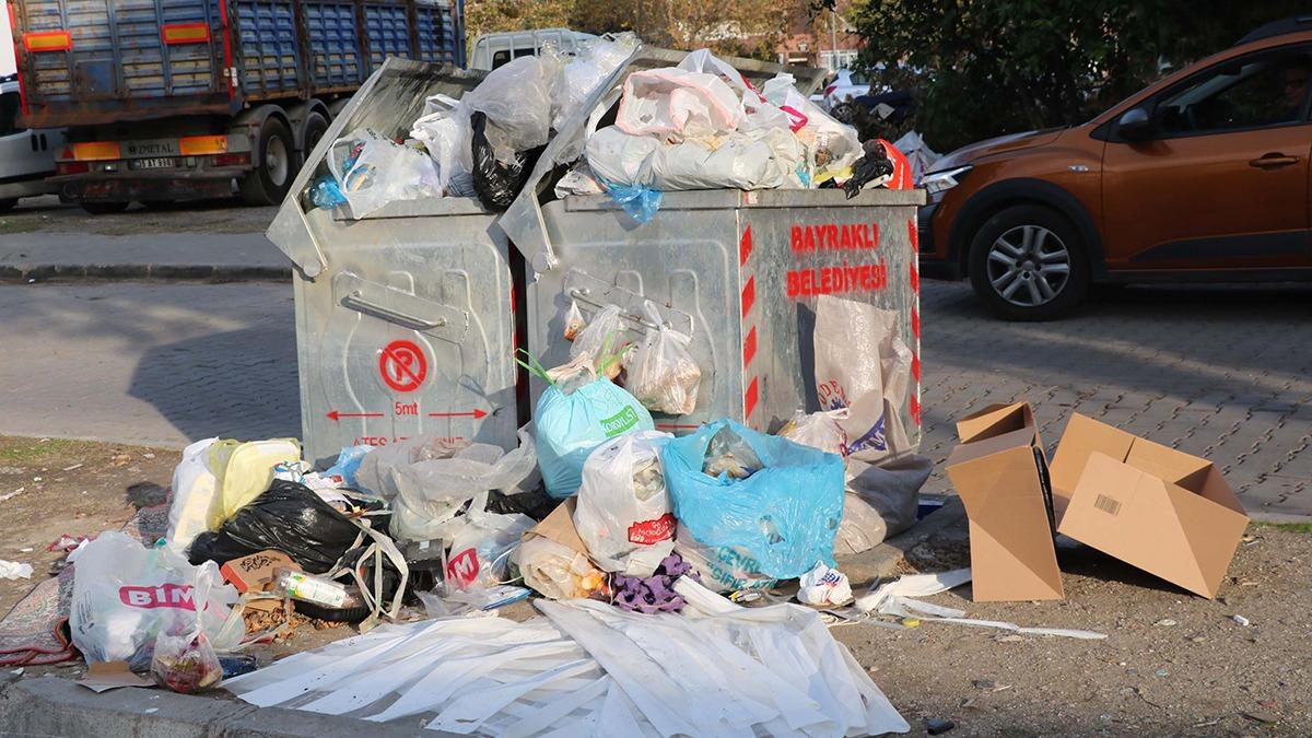 Bayrakl Belediyesi'nde kriz! pler sokaklara tat