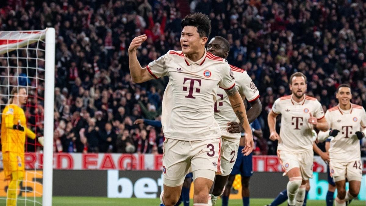 ampiyonlar Ligi'nde gecenin man Bayern Mnih kazand