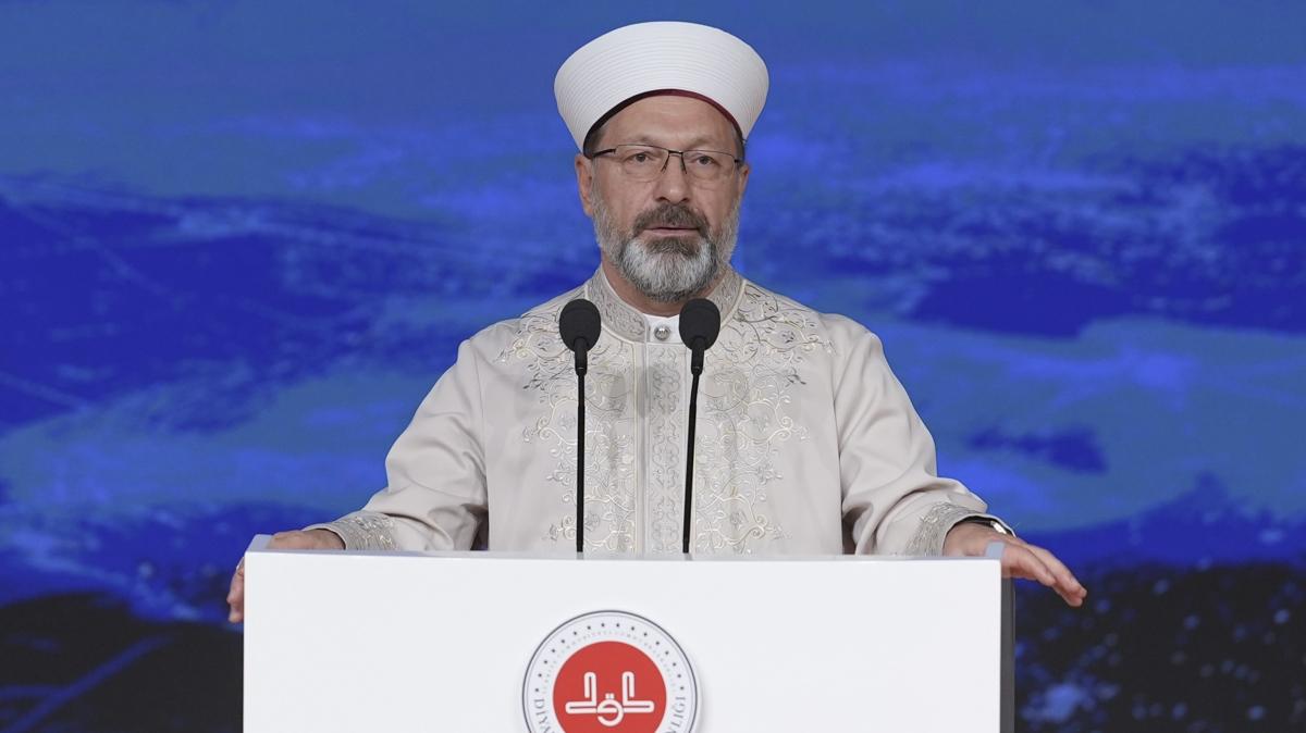 Diyanet leri Bakan Erba: Sapkn oluumlara kar etkin almalar yrtlmelidir