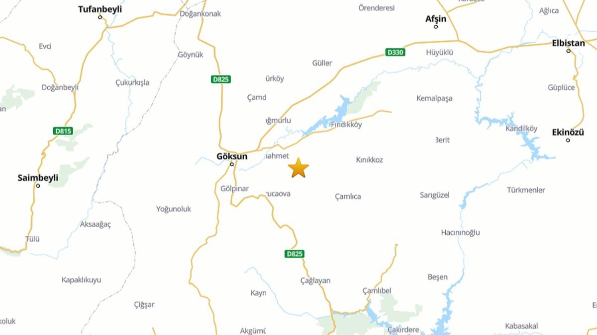 Kahramanmara'ta 4.1 byklnde deprem