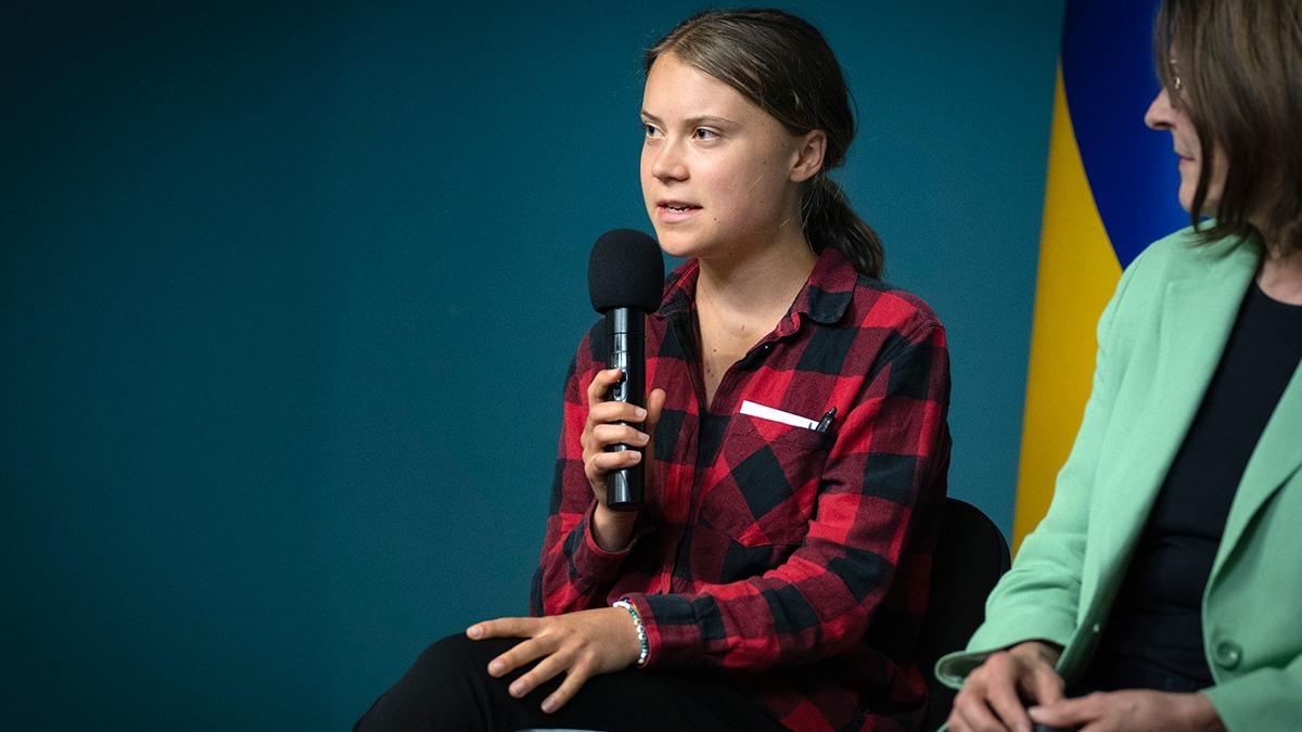 Thunberg'den PKK azyla paylam! Trkiye'ye iftira atmaya kalkt