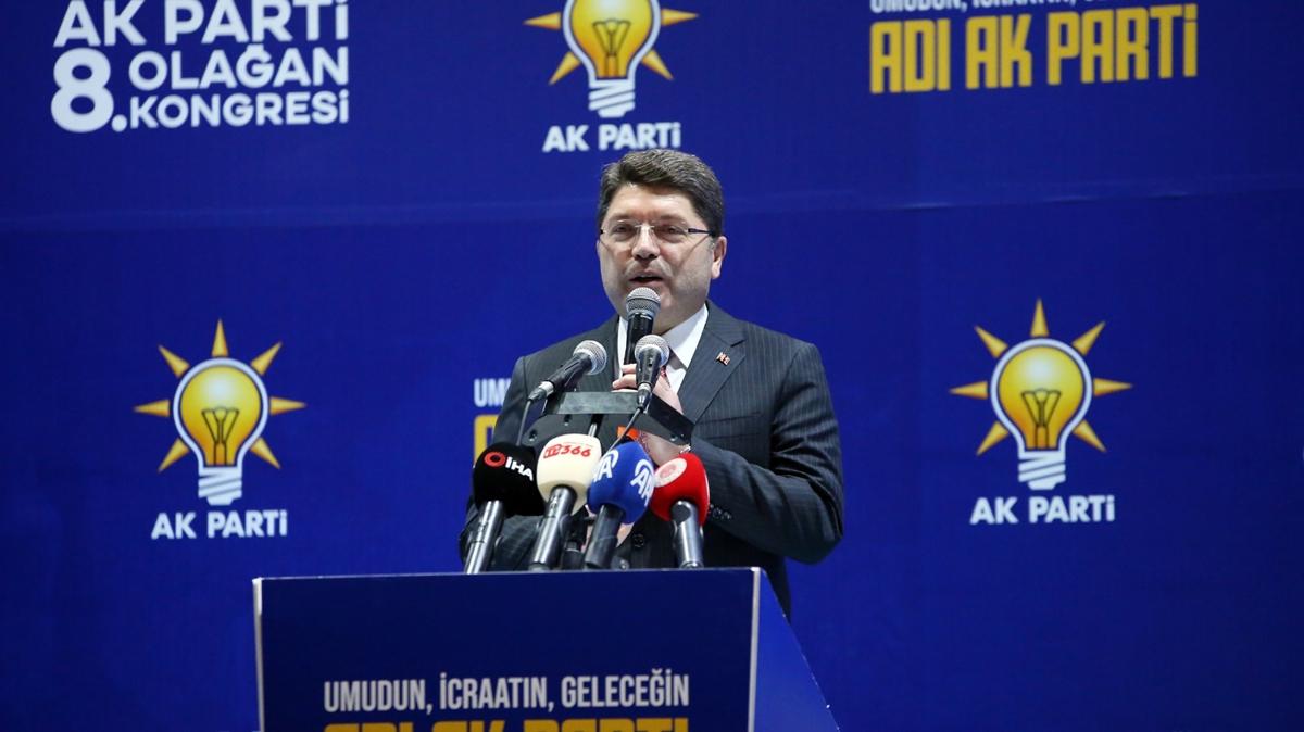 Adalet Bakan Tun'tan muhalefete tepki: Eser retmek, icraat yapmak gibi bir dertleri yok