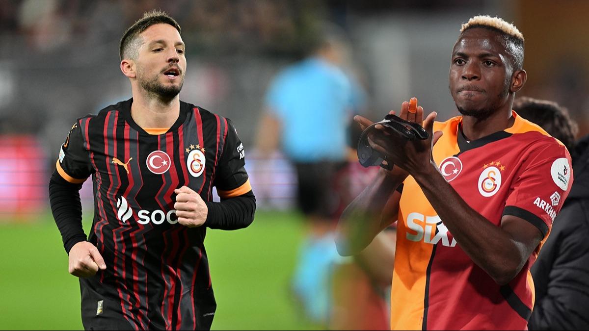 Aslan'da Mertens ve Osimhen fark! talya'da gndem oldular