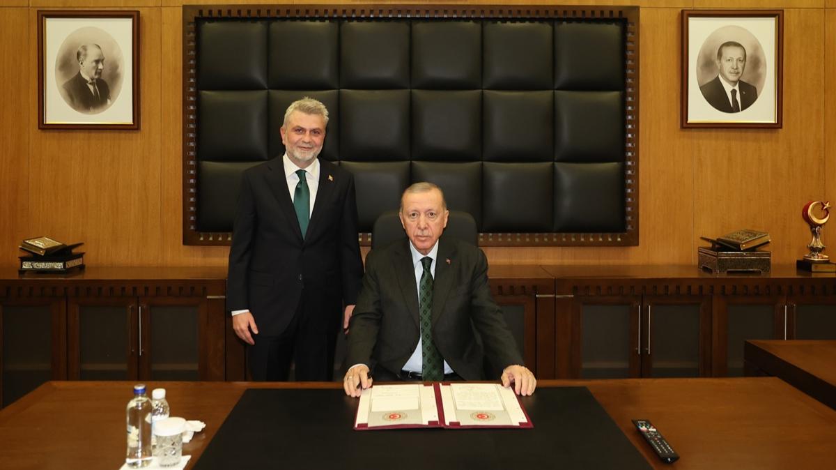 Cumhurbakan Erdoan, Kahramanmara Bykehir Belediyesini ziyaret etti