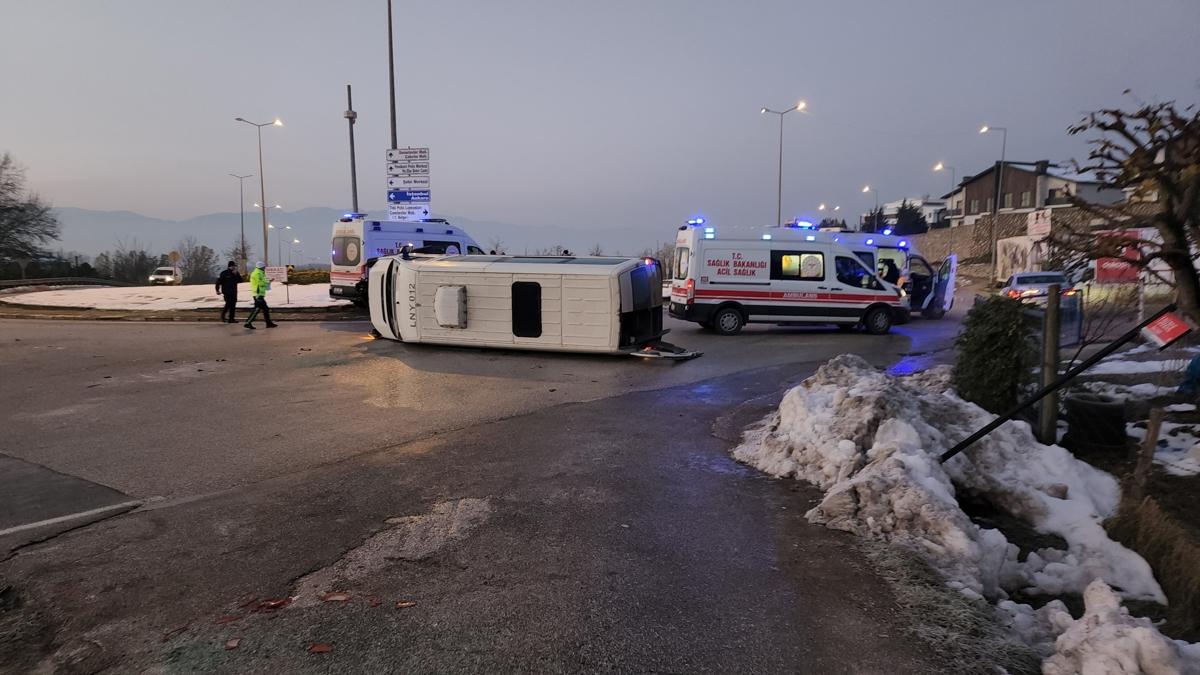 Gizli buzlanma kazaya neden oldu! ok sayda yaral var