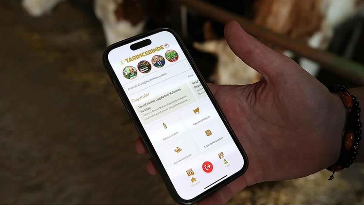 ''Tarm Cebimde'' uygulamas gncellendi
