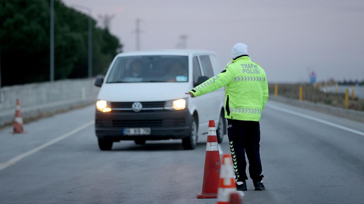 Emniyet ve jandarmadan ortak denetim! 1 haftalk bilano belli oldu 