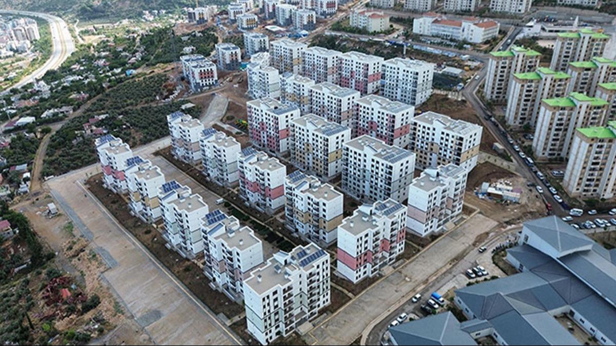 skenderun'da depremzedeler evlerine kavuuyor: Allah, Cumhurbakan'mzdan raz olsun