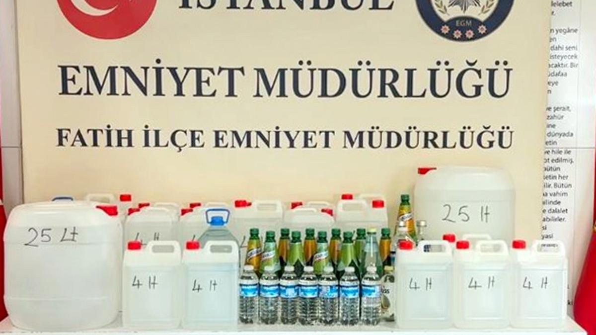 stanbul'da sahte iki denetimi! 5 pheli gzaltna alnd